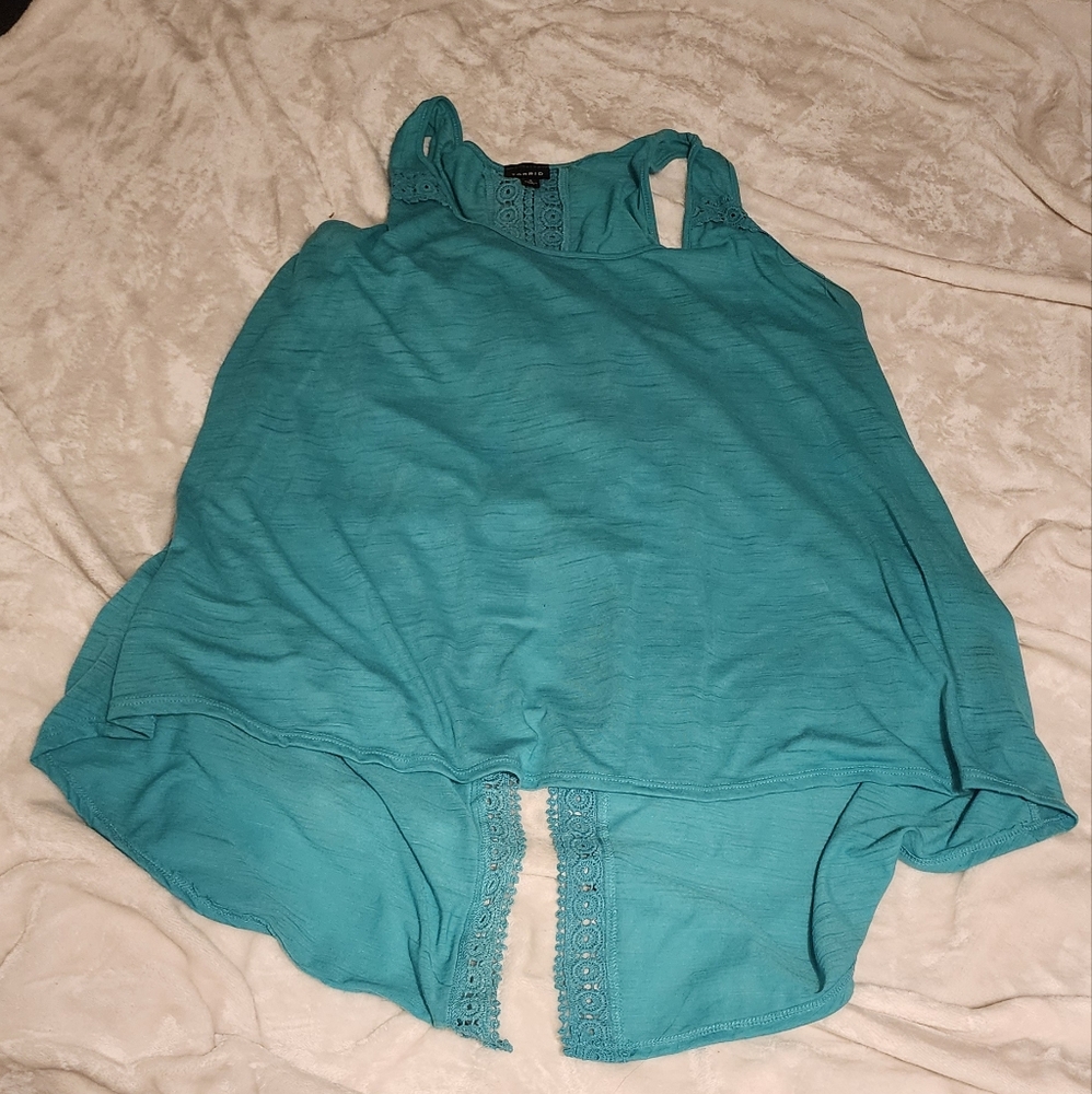 Teal Sleeveless Top